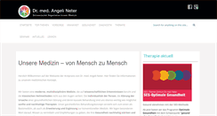 Desktop Screenshot of dr-angeli-neter.com